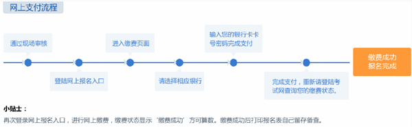 二級(jí)建造師報(bào)考網(wǎng)上繳費(fèi)流程