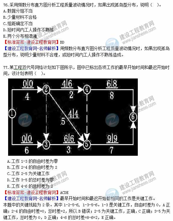 2012年造價工程師《理論與法規(guī)》試題及詳細(xì)答案解析（8）